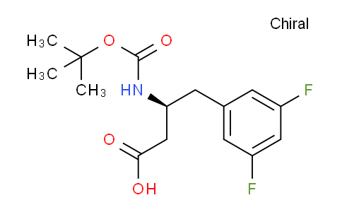 2349416-51-7 | (S)-3-((叔丁氧羰基)氨基)-4-(3,5-二氟苯基)丁酸