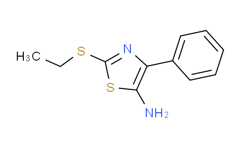 1049229-20-0 | 2-(ethylsulfanyl)-4-phenyl-1,3-thiazol-5-amine