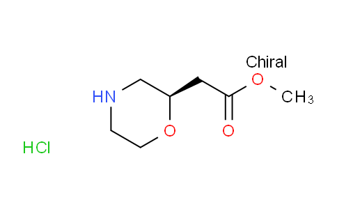 2845095-54-5 | Methyl 2-((R)-morpholin-2-yl)acetate hydrochloride