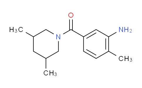 954274-68-1 | 5-(3,5-dimethylpiperidine-1-carbonyl)-2-methylaniline