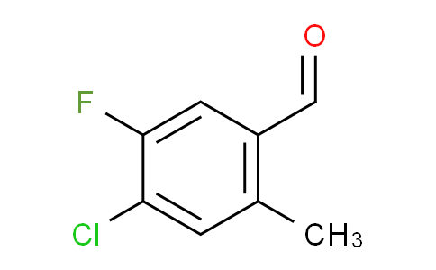 1780682-41-8 | 4-Chloro-5-fluoro-2-methylbenzaldehyde