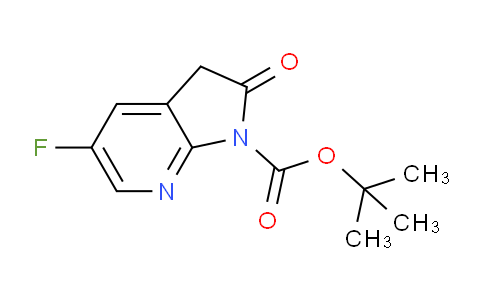 MC261G78 | 1638765-28-2 | tert-butyl 5-fluoro-2-oxo-1H,2H,3H-pyrrolo[2,3-b]pyridine-1-carboxylate