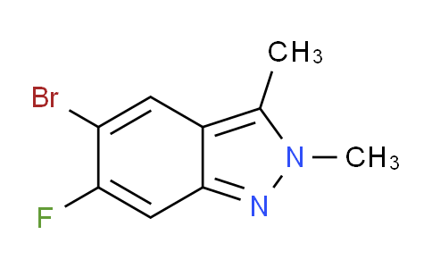 1638760-00-5 | 5-bromo-6-fluoro-2,3-dimethyl-2H-indazole