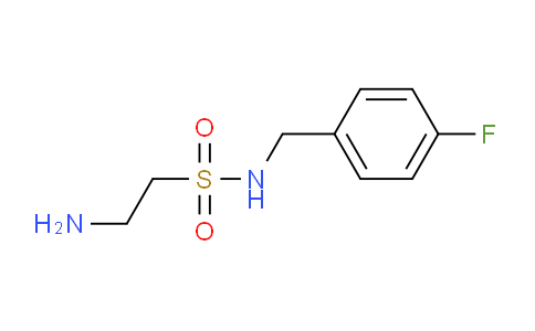 DY261P41 | 953750-38-4 | 2-Amino-N-[(4-fluorophenyl)methyl]ethane-1-sulfonamide