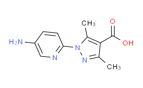 DY261R11 | 955962-76-2 | 1-(5-AMINO-2-PYRIDINYL)-3,5-DIMETHYL-1H-PYRAZOLE-4-CARBOXYLIC ACID