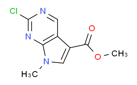 1638760-64-1 | methyl 2-chloro-7-methyl-7H-pyrrolo[2,3-d]pyrimidine-5-carboxylate