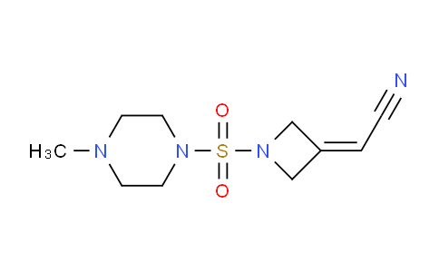 1638759-72-4 | 2-{1-[(4-methylpiperazin-1-yl)sulfonyl]azetidin-3-ylidene}acetonitrile