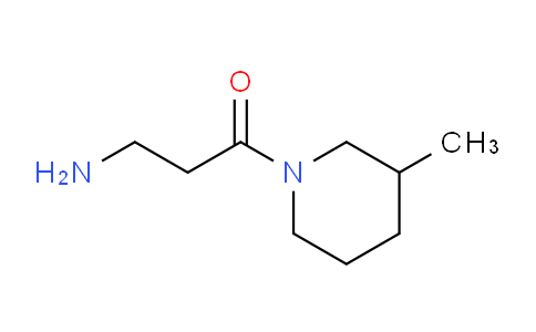 954259-68-8 | 3-Amino-1-(3-methyl-piperidin-1-yl)-propan-1-one