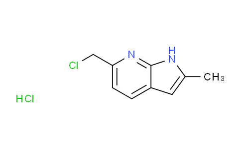1638763-36-6 | 6-(chloromethyl)-2-methyl-1H-pyrrolo[2,3-b]pyridine;hydrochloride