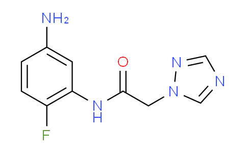 953897-50-2 | N-(5-氨基-2-氟苯基)-2-(1H-1,2,4-三唑-1-基)乙酰胺