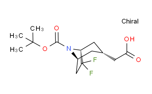 1638764-96-1 | 2-[exo-8-tert-butoxycarbonyl-6,6-difluoro-8-azabicyclo[3.2.1]octan-3-yl]acetic acid