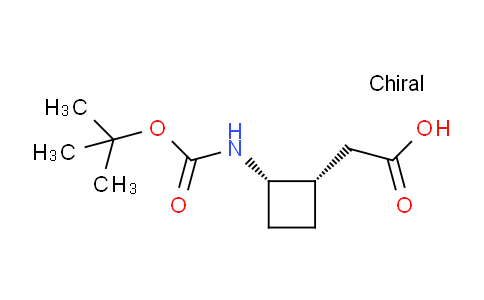 MC262B76 | 1639216-47-9 | 2-[(1S,2S)-2-(叔丁氧羰基氨基)环丁基]乙酸