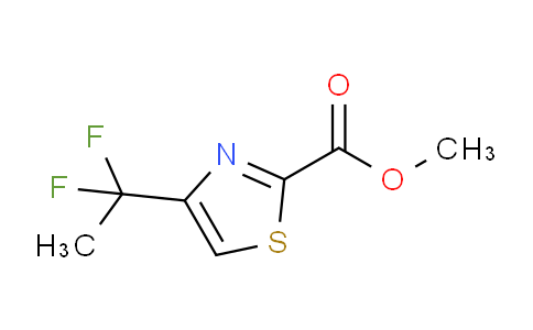 1644548-97-9 | methyl 4-(1,1-difluoroethyl)thiazole-2-carboxylate