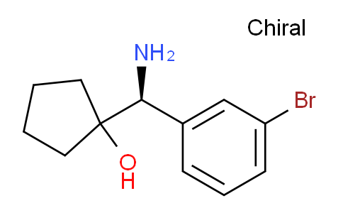 MC262N97 | 1640000-96-9 | 1-[(S)-amino(3-bromophenyl)methyl]cyclopentan-1-ol