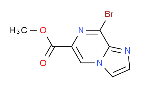 1660116-54-0 | methyl 8-bromoimidazo[1,2-a]pyrazine-6-carboxylate