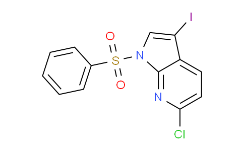MC262Z17 | 1638768-21-4 | 1-(benzenesulfonyl)-6-chloro-3-iodo-1H-pyrrolo[2,3-b]pyridine