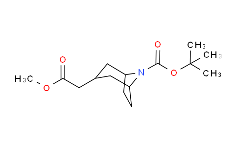MC263B91 | 1823228-34-7 | tert-butyl 3-(2-methoxy-2-oxo-ethyl)-8-azabicyclo[3.2.1]octane-8-carboxylate