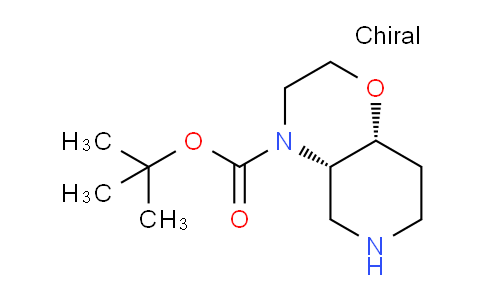 1821824-72-9 | tert-butyl (4aS,8aR)-2,3,4a,5,6,7,8,8a-octahydropyrido[4,3-b][1,4]oxazine-4-carboxylate