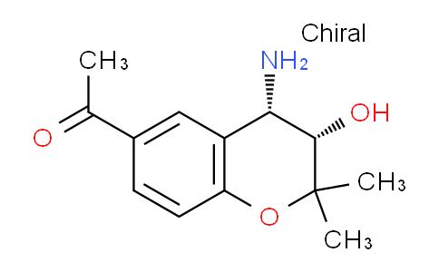 179238-46-1 | 1-[(3S,4S)-4-amino-3-hydroxy-2,2-dimethyl-3,4-dihydro-2H-1-benzopyran-6-yl]ethan-1-one