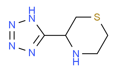 MC263P33 | 1798389-44-2 | 3-(1H-1,2,3,4-tetrazol-5-yl)thiomorpholine