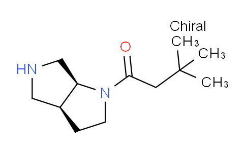 1808068-34-9 | 1-[(3aS,6aS)-octahydropyrrolo[2,3-c]pyrrol-1-yl]-3,3-dimethylbutan-1-one