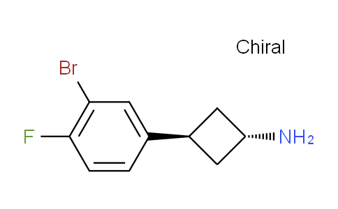 1807936-49-7 | Trans-3-(3-bromo-4-fluoro-phenyl)cyclobutanamine