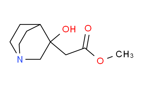 178419-56-2 | methyl 2-{3-hydroxy-1-azabicyclo[2.2.2]octan-3-yl}acetate