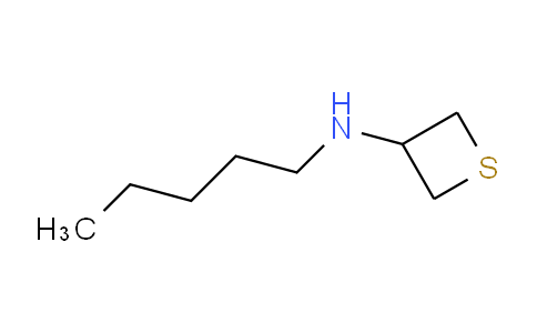 1849387-66-1 | N-戊基硫杂环丁烷-3-胺