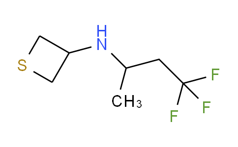 1864465-38-2 | N-(4,4,4-三氟丁-2-基)硫杂环丁烷-3-胺