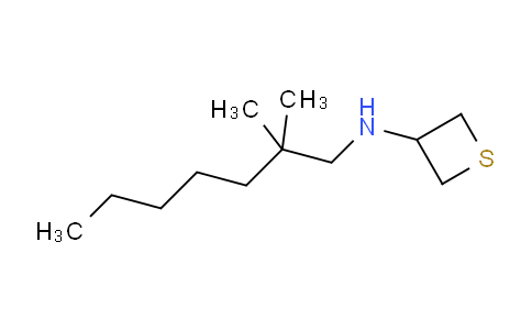 1864995-95-8 | N-(2,2-二甲基庚基)硫杂环丁烷-3-胺