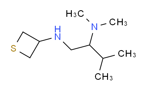 1863406-57-8 | N-[2-(二甲氨基)-3-甲基丁基]硫杂环丁烷-3-胺