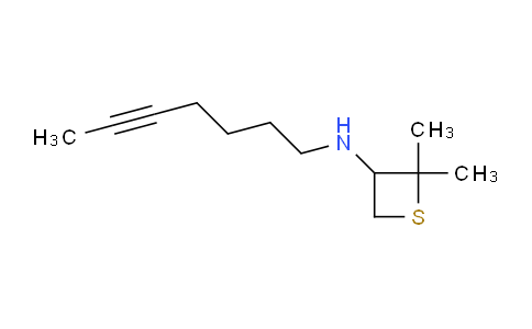 1876672-78-4 | N-(庚-5-炔-1-基)-2,2-二甲基硫杂环己烷-3-胺