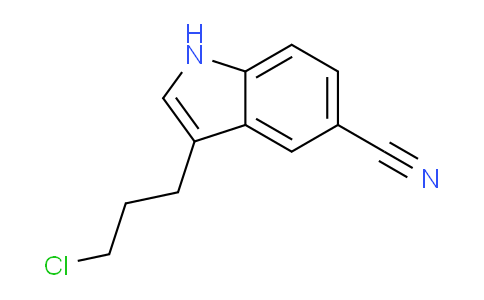 183001-66-3 | 3-(3-Chloropropyl)-1H-indole-5-carbonitrile