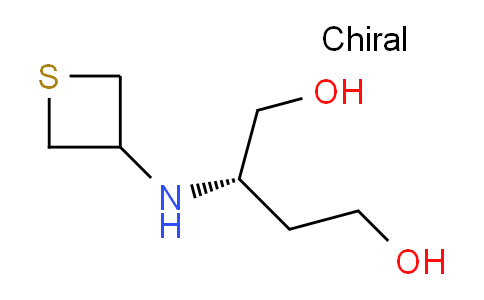 1847396-32-0 | (2S)-2-[(硫杂环丁烷-3-基)氨基]丁烷-1,4-二醇