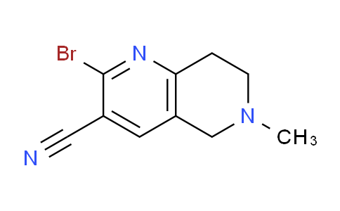 1824129-34-1 | 2-Bromo-6-methyl-7,8-dihydro-5H-1,6-naphthyridine-3-carbonitrile