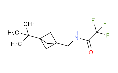 MC264U99 | 1886967-45-8 | N-({3-tert-butylbicyclo[1.1.1]pentan-1-yl}methyl)-2,2,2-trifluoroacetamide