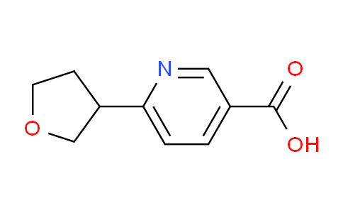 1823607-33-5 | 6-(oxolan-3-yl)pyridine-3-carboxylic acid
