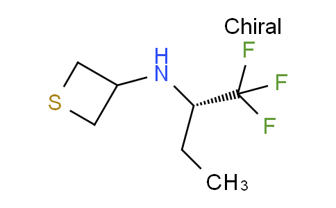 1867146-30-2 | N-[(2S)-1,1,1-三氟丁-2-基]硫杂环丁烷-3-胺