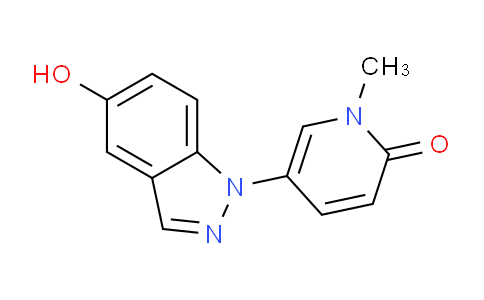 MC265D96 | 1893415-24-1 | 5-(5-hydroxyindazol-1-yl)-1-methyl-pyridin-2-one