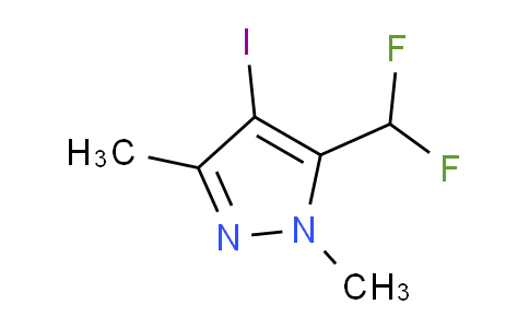 1946812-14-1 | 5-(二氟甲基)-4-碘-1,3-二甲基吡唑