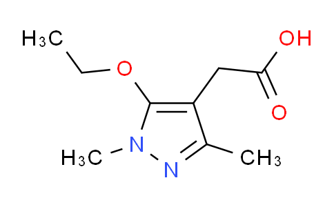 1984178-26-8 | 2-(5-乙氧基-1,3-二甲基-1H-吡唑-4-基)乙酸
