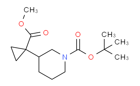 DY266B68 | 2114855-40-0 | tert-butyl 3-(1-methoxycarbonylcyclopropyl)piperidine-1-carboxylate