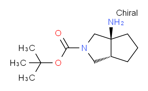 MC266G06 | 2138389-89-4 | tert-butyl cis-3a-amino-1,3,4,5,6,6a-hexahydrocyclopenta[c]pyrrole-2-carboxylate