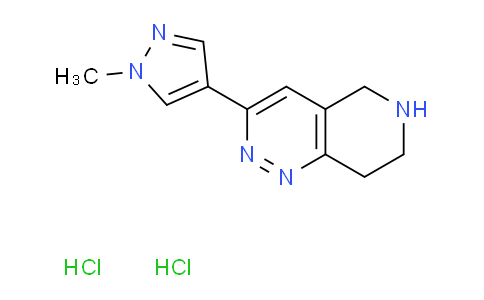 DY266H03 | 2044834-57-1 | 1-methyl-4-{5H,6H,7H,8H-pyrido[4,3-c]pyridazin-3-yl}-1H-pyrazole dihydrochloride