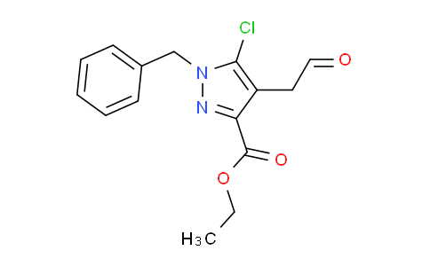 2095516-89-3 | 1-苄基-5-氯-4-(2-氧代乙基)吡唑-3-甲酸乙酯