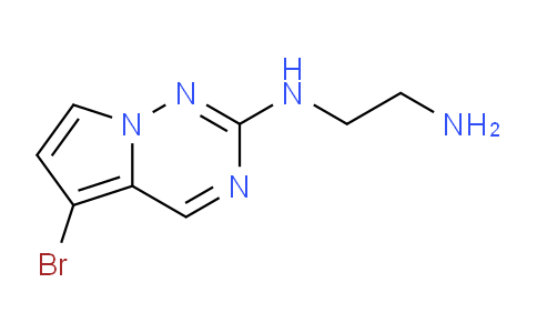 2092708-04-6 | N1-{5-bromopyrrolo[2,1-f][1,2,4]triazin-2-yl}ethane-1,2-diamine