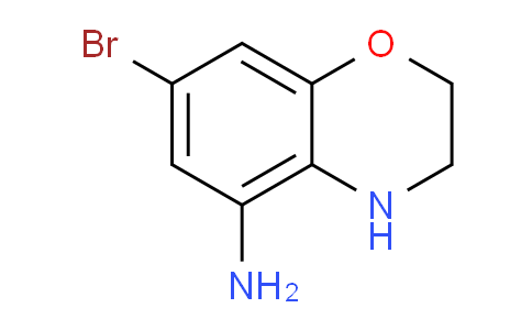CAS No. 2088850-56-8, 7-bromo-3,4-dihydro-2H-1,4-benzoxazin-5-amine