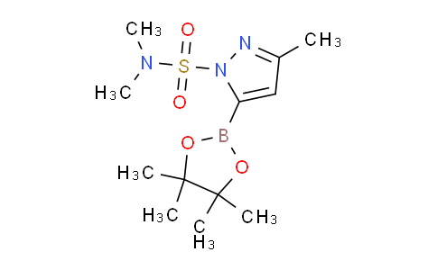 2304634-84-0 | N,N,3-TRIMETHYL-5-(4,4,5,5-TETRAMETHYL-1,3,2-DIOXABOROLAN-2-YL)PYRAZOLE-1-SULFONAMIDE