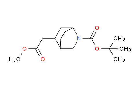 2231676-41-6 | tert-butyl 5-(2-methoxy-2-oxo-ethyl)-2-azabicyclo[2.2.2]octane-2-carboxylate