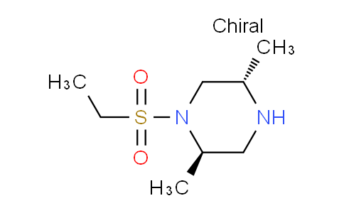 MC267G74 | 2306247-10-7 | (2R,5S)-1-ethylsulfonyl-2,5-dimethyl-piperazine